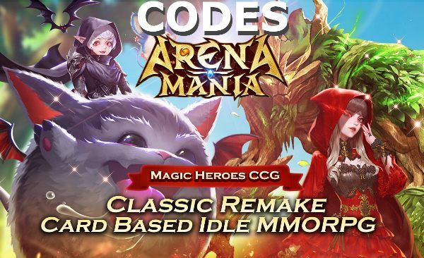 Arena Mania Magic Heroes CCG Codes