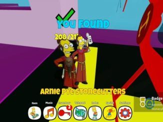Arnie Pye Stonecutter in Find the Simpsons