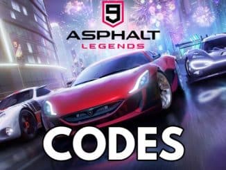 Asphalt 9 Codes PC & Android