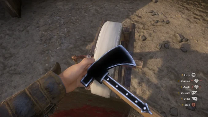 How to Repair the Silver Axe in Kingdom Come Deliverance 2