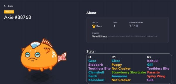 Axie Infinity Breeding