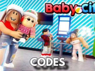 Baby City RP Codes Roblox