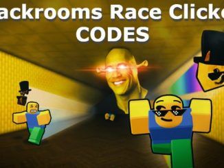 Backrooms Race Clicker Codes Roblox