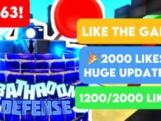 Bathroom Tower Defense X Codes