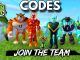 Ben 10 Super Hero Time Codes Roblox