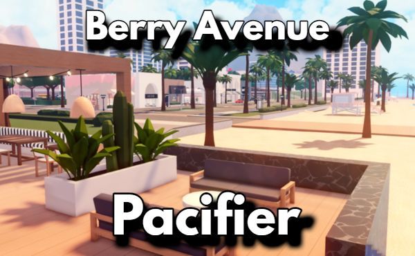 Berry Avenue Pacifier Codes Roblox