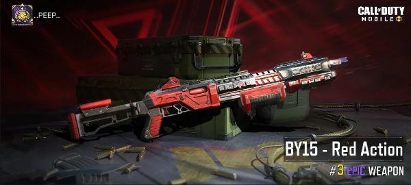 Best BY15 Loadout COD Mobile