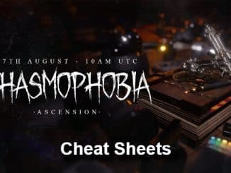 Best Phasmophobia Cheat Sheets