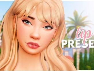 Best Sims 4 CC Lips & Mods