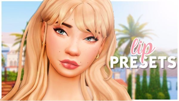 Best Sims 4 CC Lips & Mods