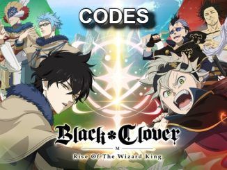 Black Clover M Codes