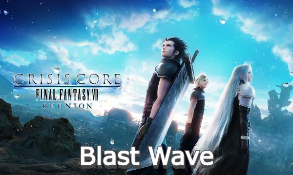 Blast Wave Materia Crisis Core Final Fantasy VII