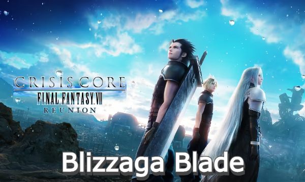 Blizzaga Blade Materia in Crisis Core Final Fantasy VII