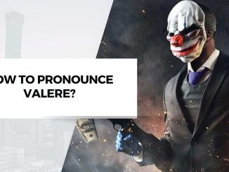 How To Pronounce Valere?