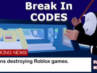 Break In Codes Roblox