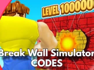 Break Wall Simulator Codes Roblox