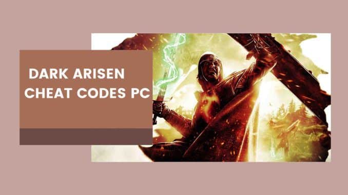 Dragon's Dogma: Dark Arisen Cheat Codes PC