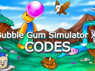Bubble Gum Simulator X Codes Roblox