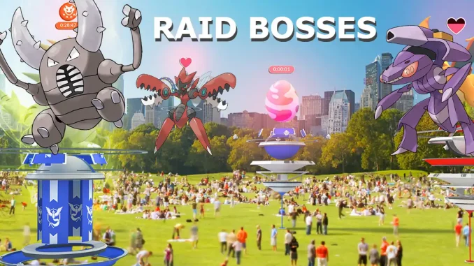 Bug Out Raid Bosses August Pokemon Go