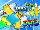 Building towers to fly farther Codes Roblox