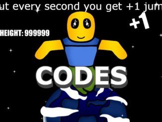 But Every Second You Get 1 Jump Codes Roblox