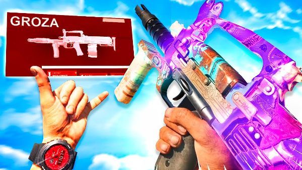 best groza loadout warzone