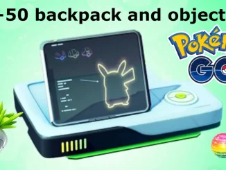Capacity for Pokemon Bag and backpack