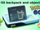 Capacity for Pokemon Bag and backpack