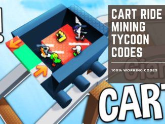 Cart Ride Mining Tycoon Codes List