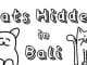 Cats Hidden in Bali Locations