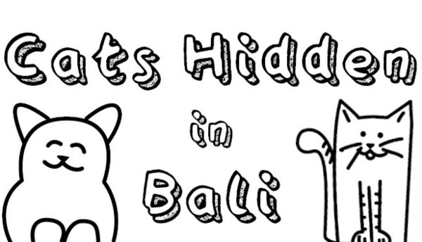 Cats Hidden in Bali Locations