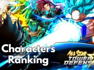Characters Ranking of Roblox All Star Tower Defense