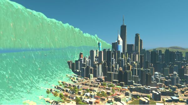 Cities Skylines How to make a mini Tsunami