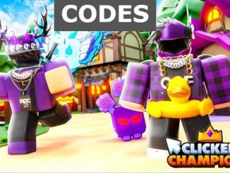 Clicker Champions Codes - Roblox