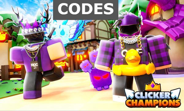 Clicker Champions Codes - Roblox