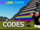Climb 1000 Stairs Codes Roblox