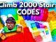 Climb 2000 Stairs to VIP Obby Codes Roblox