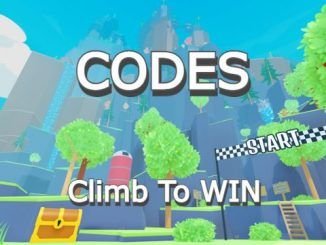 Climb To WIN Codes Roblox