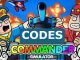 Commander Simulator Codes Roblox