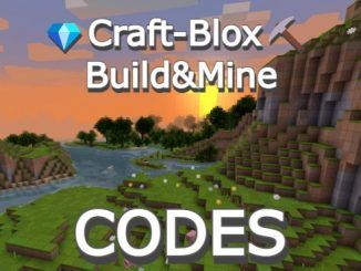 Craft-Blox Codes Build & Mine Roblox