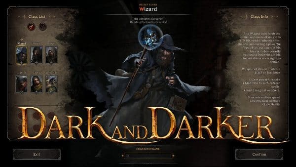 dark and darker tier list