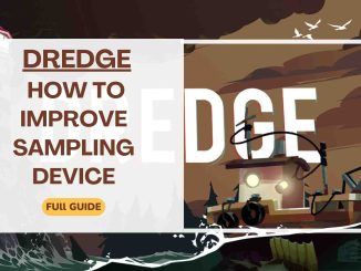 dredge how to improve sampling device
