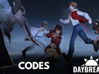 Daybreak Codes Roblox