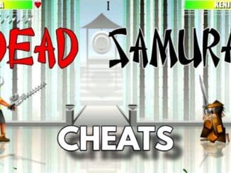 Dead Samurai Cheat Codes