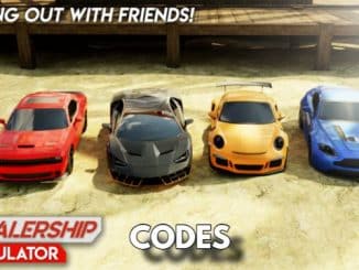 Dealership Simulator Codes Roblox