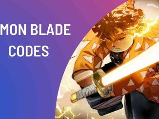 Demon Blade Codes