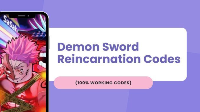 Demon Sword Reincarnation