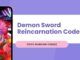 Demon Sword Reincarnation