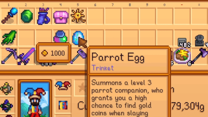 Stardew Valley 1.6 Trinkets