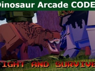 Dinosaur Arcade Codes - Roblox